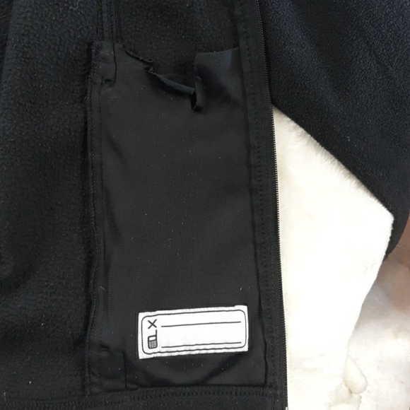 Columbia fleece turtleneck jacket Girls 14-16 - Picture 6 of 7